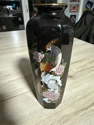 Vase schwarz japanisch