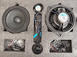 BMW X3 Lautsprecher Set 65136811926 65138809629 Hifi