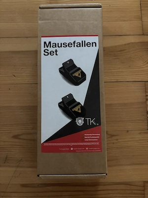 Mausefalle Set 6 Stück 