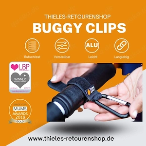 Baby Uma Buggy Haken Kinderwagen Klettverschluss Karabiner Neu Bild 3