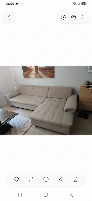 Zu Verkaufen Ecksofa 600 Euro Abholung aber erst Ende August