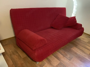 Schlafsofa IKEA Beddinge mit Kissen und Bezug - Top Zustand