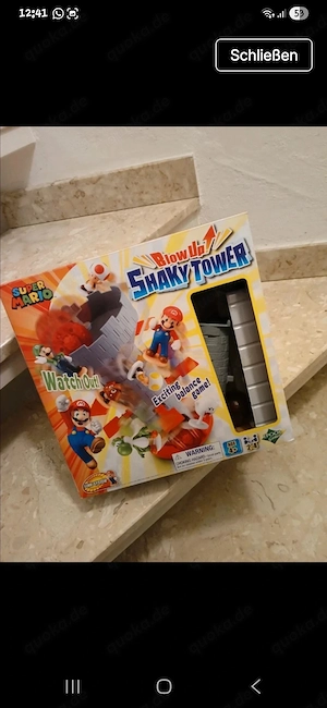 Gesellschaftsspiel Shaky Tower 