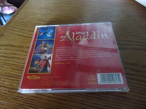 Aladin, CD zu verschenken