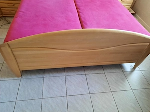 Doppelbett massiv von Thielemeyer 