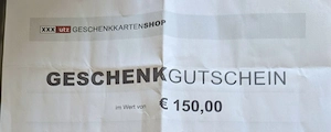 XXXLutz Gutschein im Wert von 150 