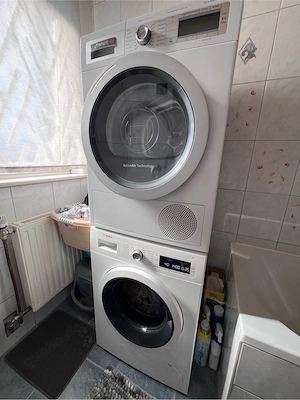 Bosch Waschmaschine + Bosch Wärmepumpentrockner   8 kg