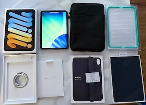 iPad Mini 7. Gen. A17 Pro (2024) WiFi 128GB Wie Neu 12 Ladezyklen + Smart Folio
