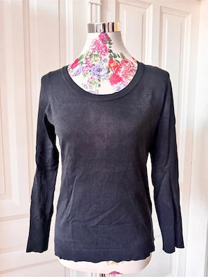 Schwarzes Longsleeve von Esprit, S