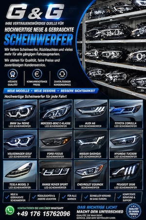   G & G Automotive   Scheinwerfer