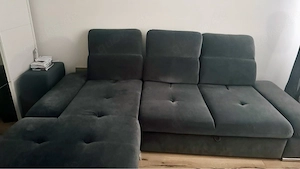     Schlafsofa mit Bettfunktion & Bettkasten   sehr guter Zustand