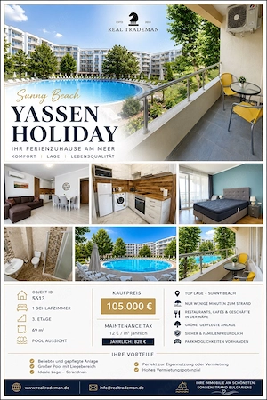 Apartment zu verkaufen Sunny Beach Bulgarien