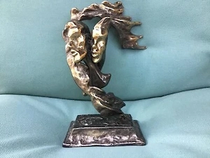 Bronzeskulptur von Yves Lohe original 