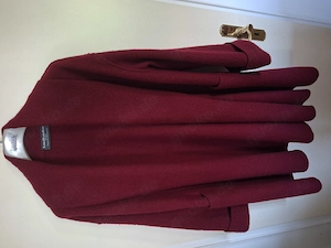 Kandis & Kandismann München   Edel-Wollwalk Jacke   Kurzmantel Rot Gr. 1 (M L)
