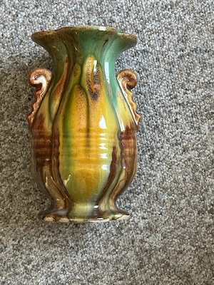 Vintage Keramik-Vase von  Scheurich Keramik, ca. 1950er Jahre, Mod. 274, Mid-Century-Design