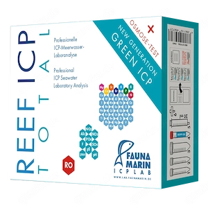 Fauna Marin Reef ICP Test Total   Neu & unbenutzt   Meerwasser Analyse