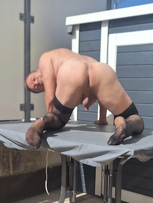 blasen und mehr auf der Dachterrasse in Markt Schwaben