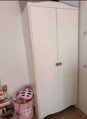 SM GÖRA Kleiderschrank, weiß, 80x50x187 cm
