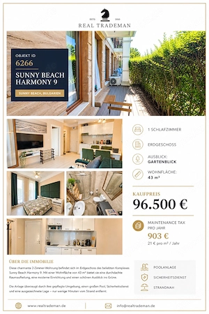 Immobilie zum Verkauf - Sunny Beach Bulgarien