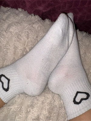 Getragene Socken