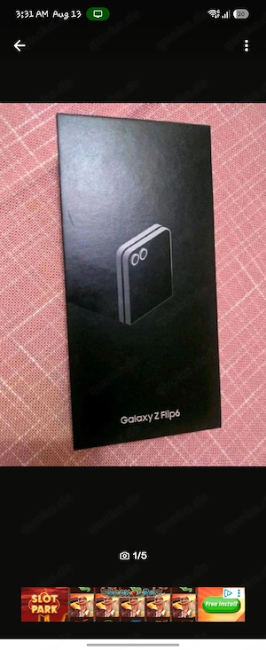 samsung flep 6 256 gb