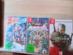 Verschiedene Switch Spiele 