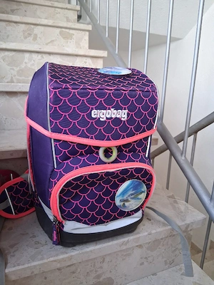 Ergobag Schulranzen mit Meerjungfrauen-Muster