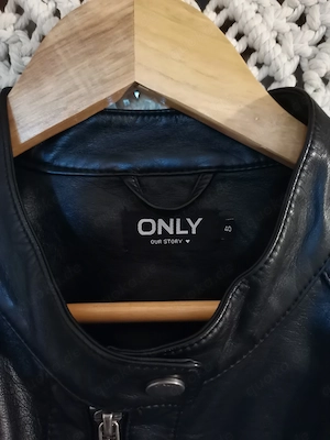 Kunstlederjacke