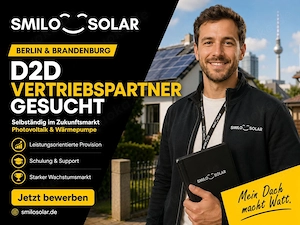 Door to Door Vertriebsmitarbeiter im Außendienst (m w d)