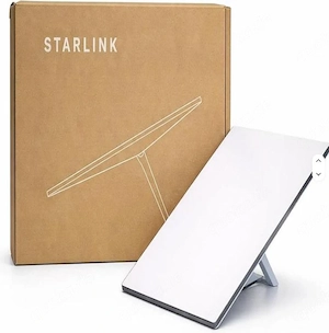 Für das neue Starlink Standard 4X (New Gen) Premium Satelliten-Internet-Kit mit WiFi 6 Router: Schne