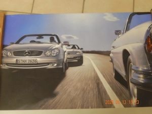 6 Poster mit MB- Modellen, 80 cm x 60 cm