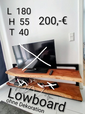 Lowboard neuwertig 