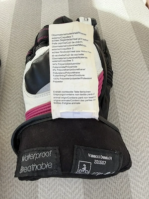 Vanucci Damen Motorradhandschuhe - Donna IV - Größe 8 Bild 5
