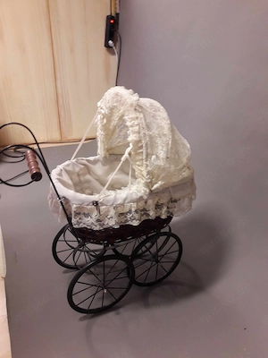 Puppenwagen nostalgisch - Kinderwagen 