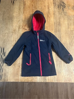 Jack Wolfskin Fourwinds Kids Softshelljacke Mädchen EU 116 Blau Pink