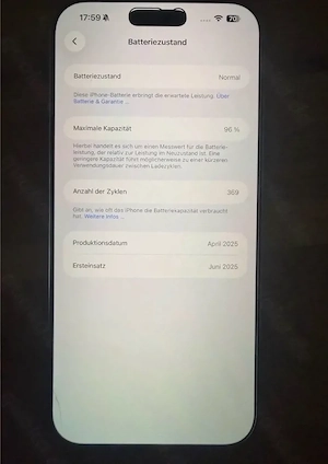 Apple iPhone 16 Pro Max mit 256 GB Speicher