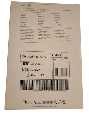 Medtronic MiniMed Reservoir MMT-332A 3 ml   10 Stück