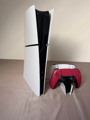 PlayStation 5 Slim Digital Edition mit DualSense Controller   Top Zustand