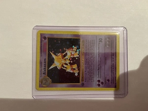 1 Edition Pokémon Alakazam Holo 1 102