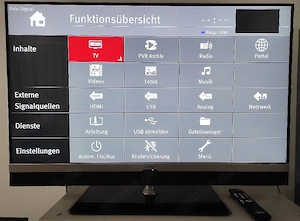 TV Color Metz TV Bild 2