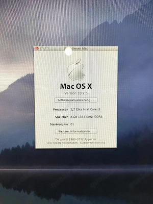 Macos 27" Personal Computer PC  Bild 5
