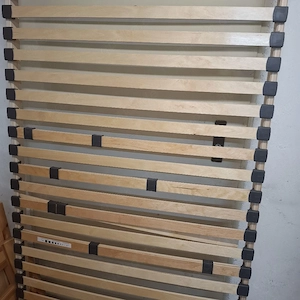 Massivholz Bett 90x200 cm mit Lattenrost   Echtholz   25  