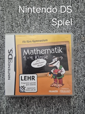 Nintendo DS Spiel Mathematik 1.-4. Klasse 