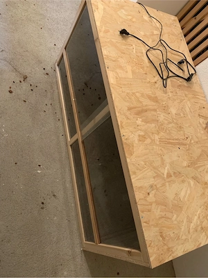 Terrarium 120x60x60 mit beleuchtung