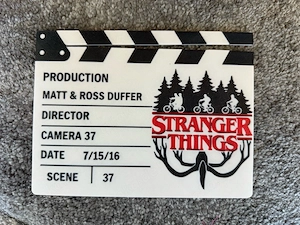 Filmklappe Stranger Things Deko Fanartikel