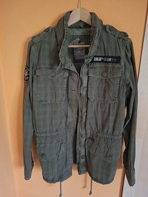 Khujo Herren Übergangsjacke KARIERT Gr. S - NEU & UNGETRAGEN