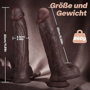 30 * 5.5CM Realistischer Dildo Dicker Dildo