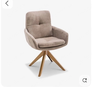 6 Piacanza Sessel mit Drehfunktion, braun