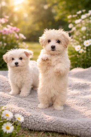 Wunderschöne Maltipoo-Welpen suchen liebevolle Familien