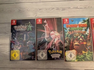 Switch Spiele - Mario Pokemon etc